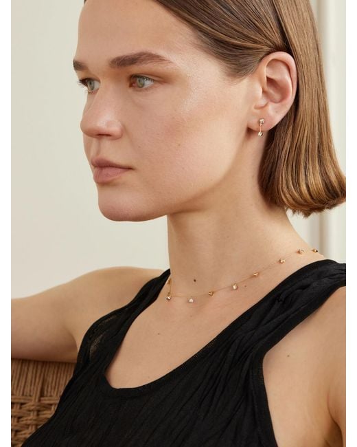Sophie Bille Brahe Natural Lou Diamant 18-Karat Recycled Diamond Earrings