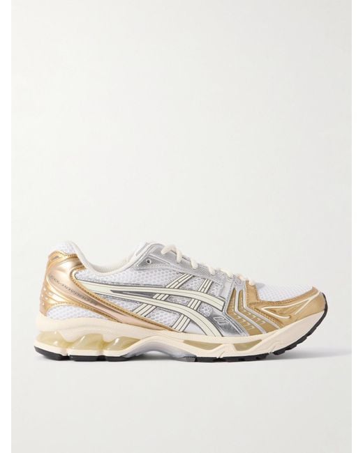 Asics Natural Gel-Kayano 14 Sneakers Aus Mesh Mit Gummi- Und Kunstlederbesätzen
