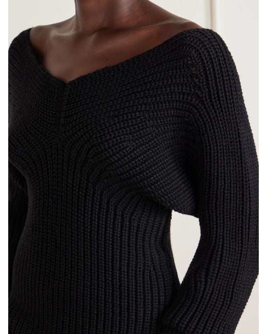 Lemaire Blue Wool Sweater