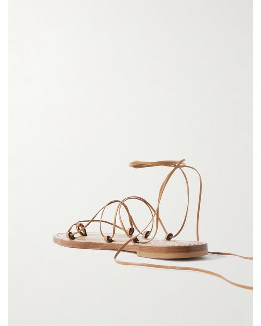 Amanu Natural The Serengeti Sandalen Aus Leder
