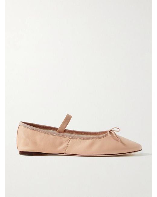 Loeffler Randall Natural Leonie Ballerinas Aus Leder