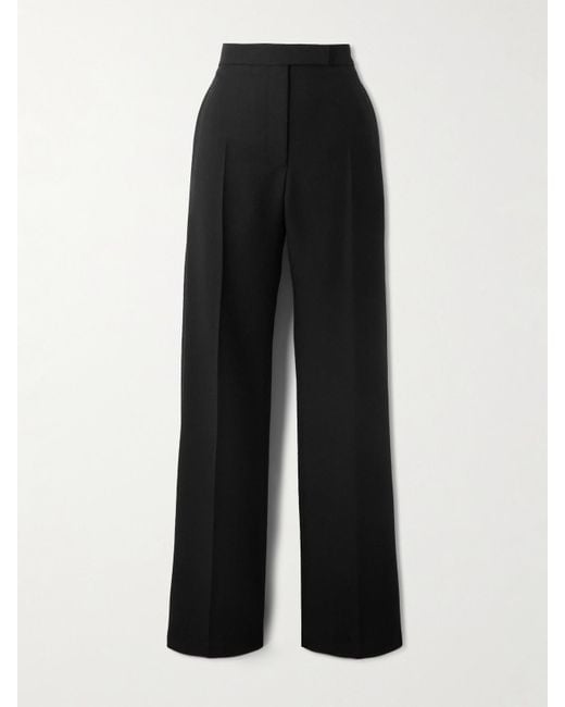 Tom Ford Black Hose Aus Twill Aus Einer Mischung Aus Wolle, Mohair Und Seide