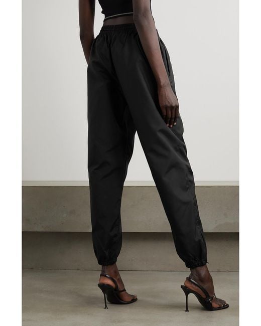 Wardrobe NYC Black Utility Shell Pants