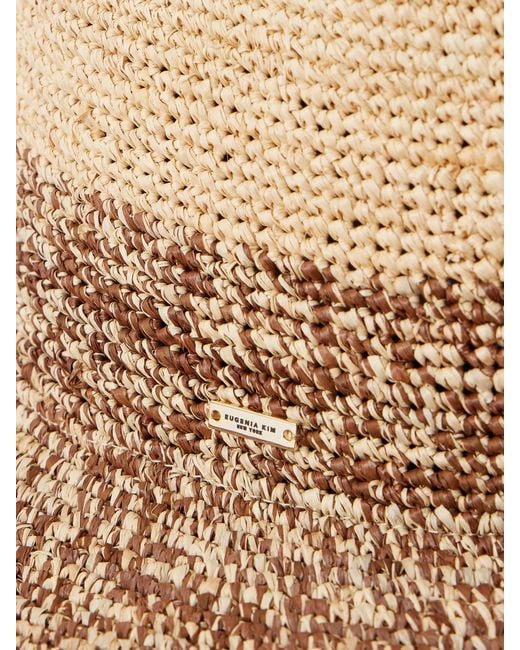Eugenia Kim Natural Lourdes Ombré Raffia Hat