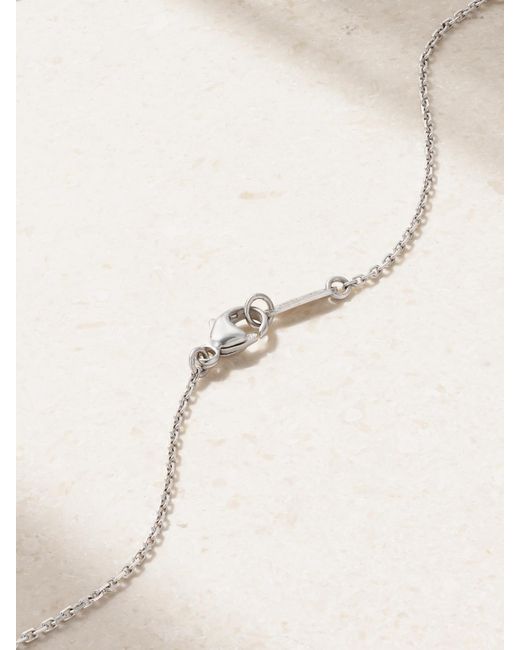 David Morris Natural 18-Karat Diamond Necklace
