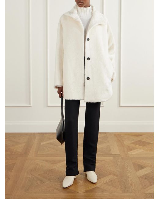 Joseph Natural Melda Alpaca And Wool-Blend Coat