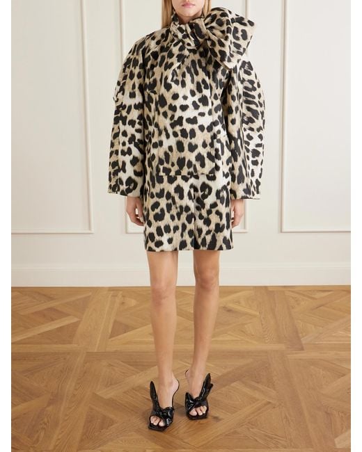 Givenchy Multicolor Leopard-Print Jacquard Smart Jacket