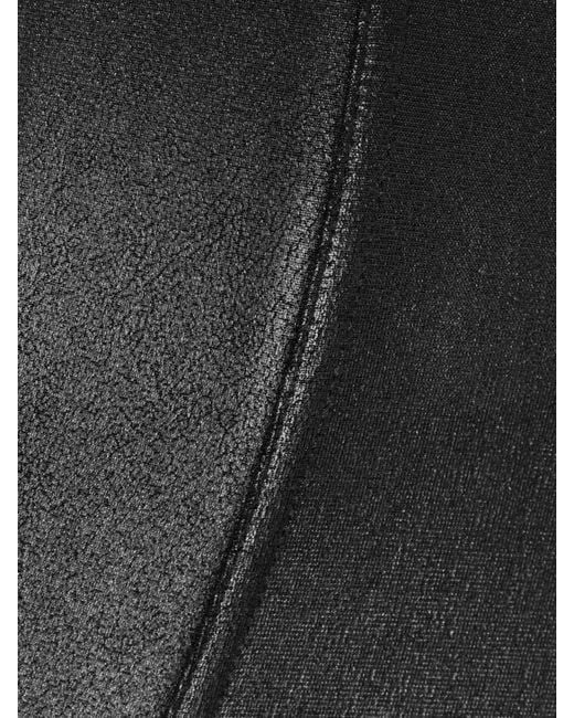 Spanx Gray Faux Stretch-Leather Leggings