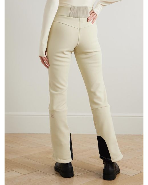CORDOVA Natural Saint Moritz Stretch Tech-Jersey Flared Ski Pants