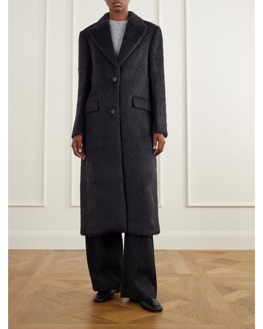 Joseph Black Laia Alpaca And Wool-Blend Coat