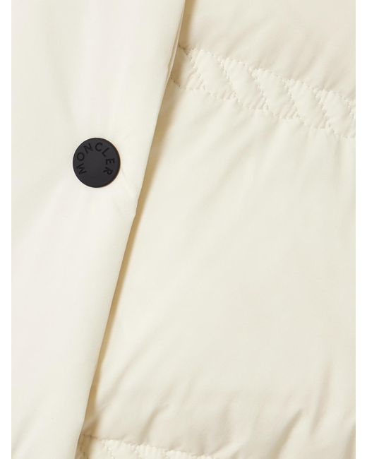 Moncler Natural Anglin Gesteppte Skijacke Mit Daunenfüllung