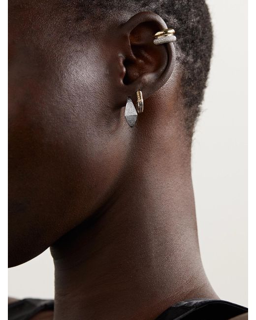 Yvonne Léon Natural Diva 9-Karat Diamond Earrings