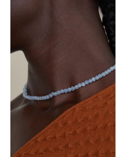 Mateo Natural 14-Karat Aquamarine Necklace