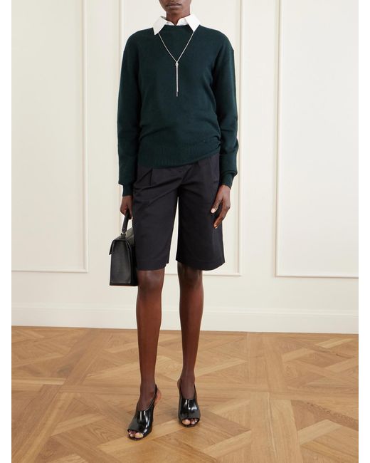 Totême  Green Cashmere Sweater