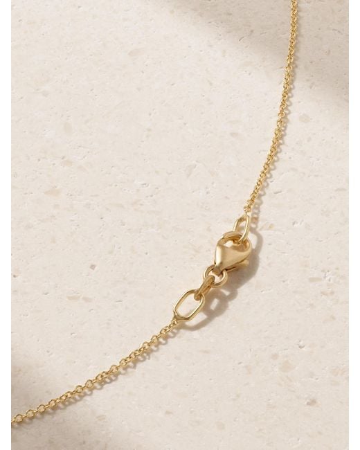 Ileana Makri Natural Stepping Stone 18-Karat Emerald Necklace