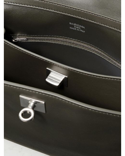 Balenciaga Black Rodeo Kleine Tote Aus Leder