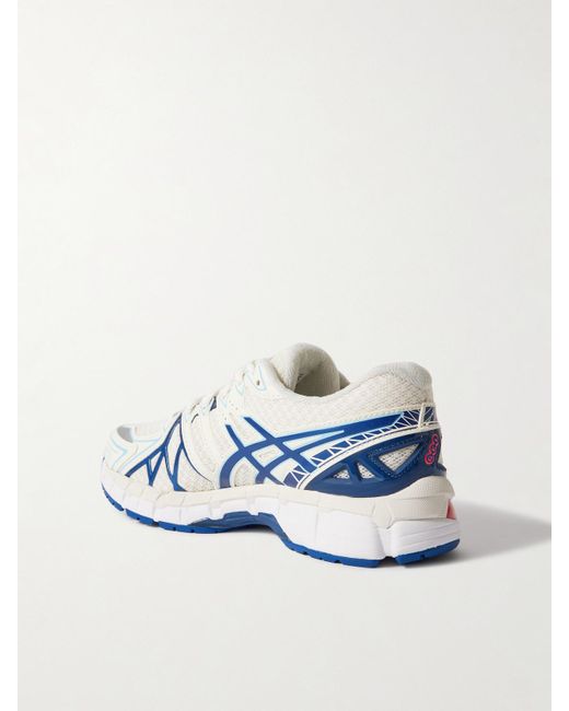 Asics Blue Gel-Kayano 20 Sneakers Aus Mesh Mit Gummibesätzen
