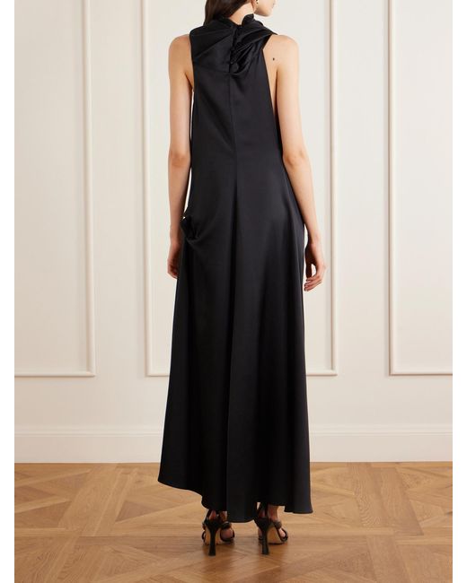 Heirlome Blue Kate Silk-Satin Dress
