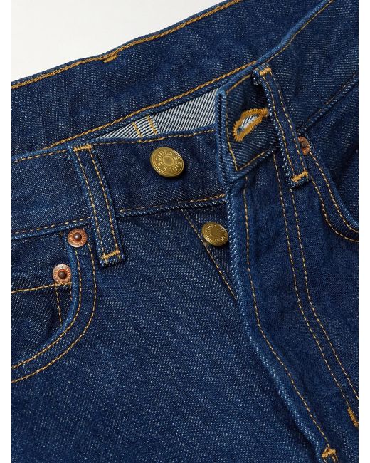B Sides Blue Charlot Mid-Rise Wide-Leg Jeans