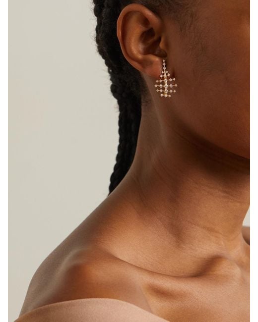 Fernando Jorge Natural Disco Mini 18-Karat Diamond Earrings