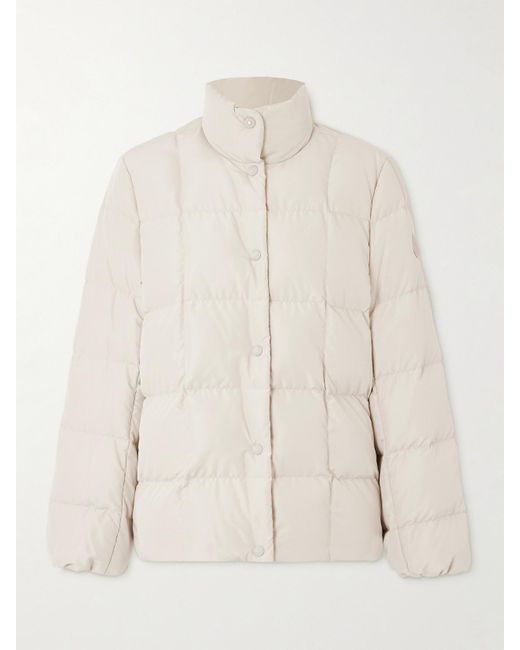 Moncler Natural Cochevinne Daunenjacke Aus Gestepptem Shell