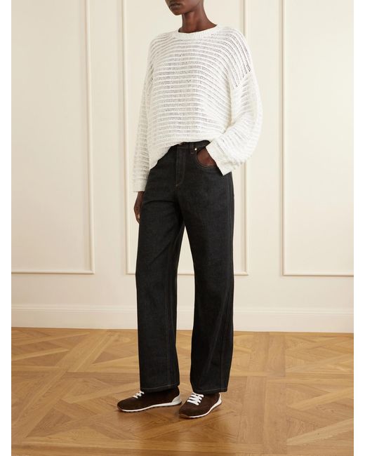 Brunello Cucinelli Brown Suede Sneakers
