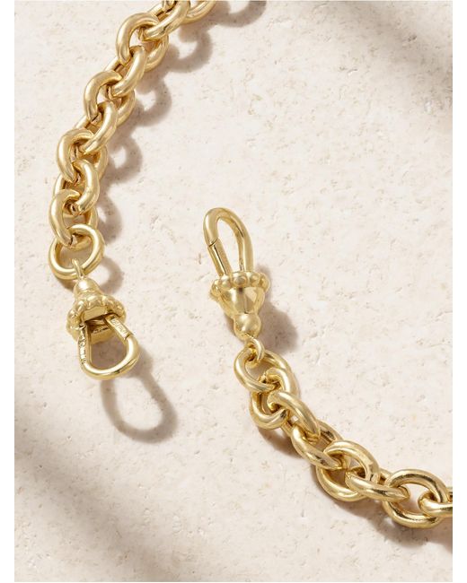 Marie Lichtenberg Natural Jumbo Clover 18-Karat Diamond Necklace
