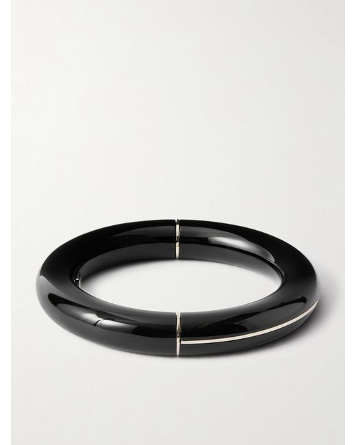 Tom Ford Black Tone And Plexiglas Bangle