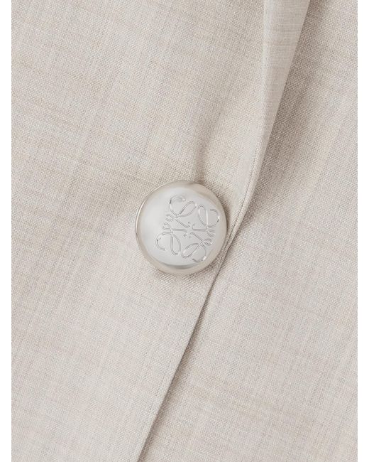 Loewe Natural Wool Wrap Blazer
