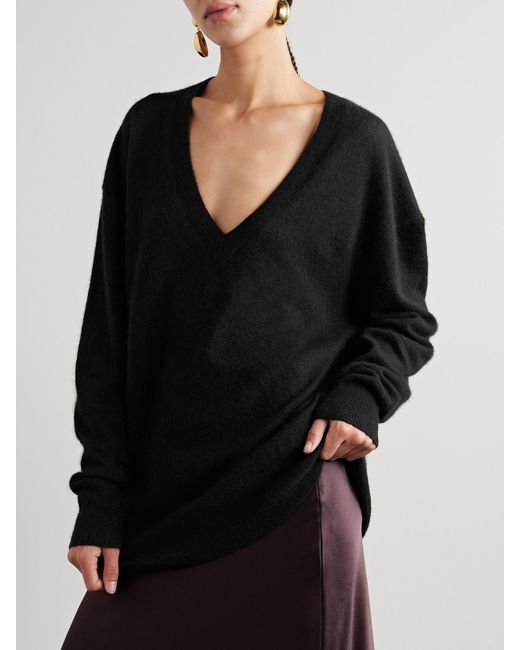 Isabel Marant Black Larana Knitted Sweater