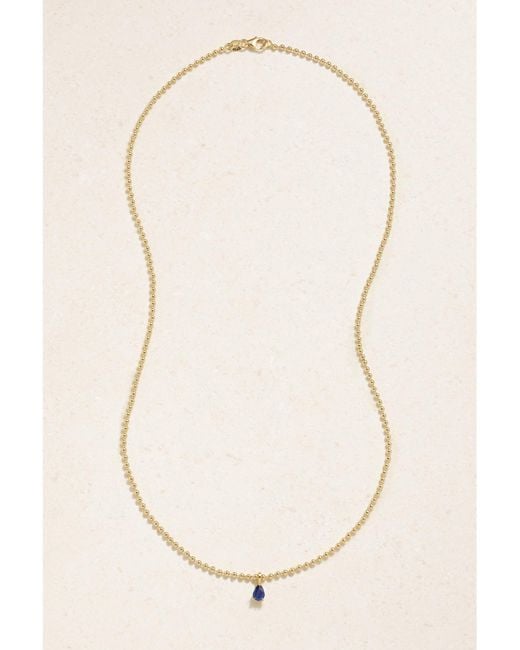 Anita Ko Natural 18-Karat Sapphire Necklace