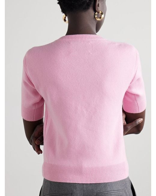 Sa Su Phi Pink Cashmere Sweater