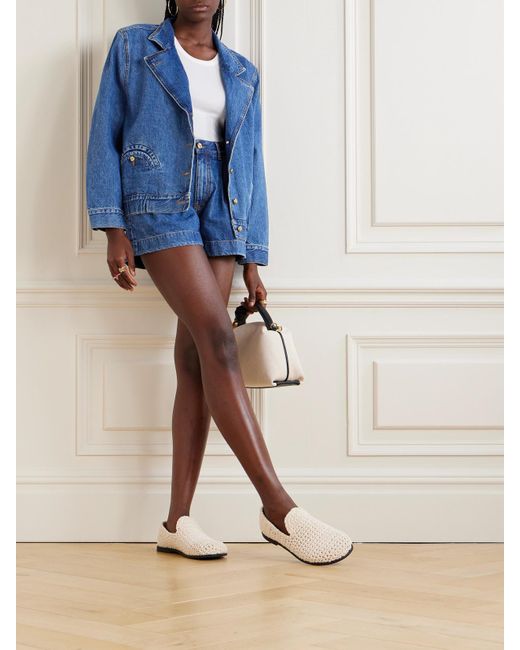 Blazé Milano Blue Nariida Maya Oversized Denim Jacket