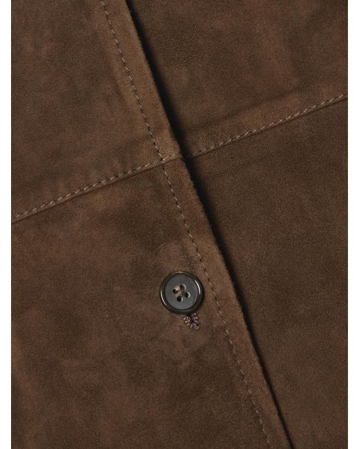 Totême  Brown Suede Jacket