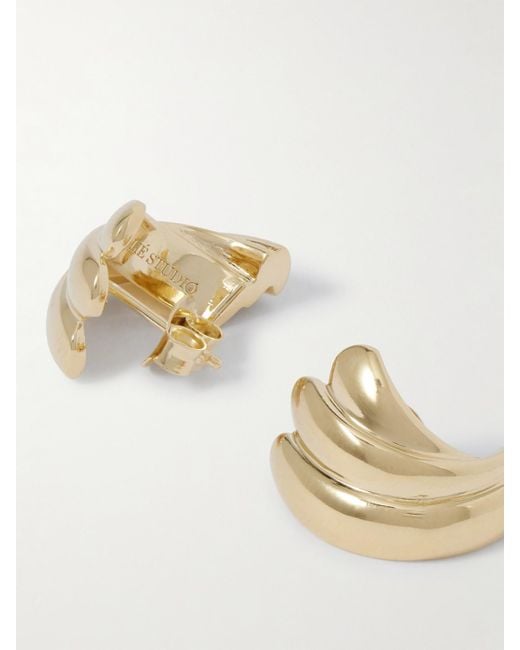 LIE STUDIO Metallic The Magda-Tone Earrings
