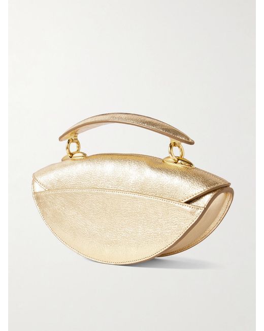 Zimmermann Natural Wavelength Metallic Leather Shoulder Bag