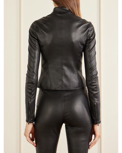 Gucci Black Leather Jacket