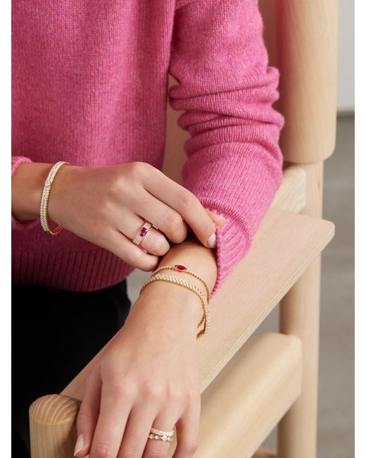 Anita Ko Natural 18-Karat, Ruby And Diamond Ring