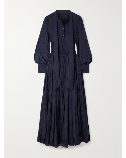 Joseph Blue Lisa Maxikleid Aus Habutai-Seide
