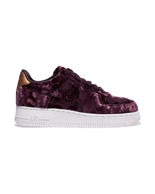 velvet purple air force 1