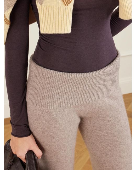 Skims Natural Straight-Leg Pants – Linen – Hose Mit Geradem Bein