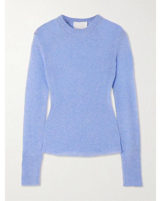 Citizens of Humanity Blue Alessia Wool And Cashmere-Blend Sweater