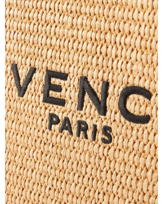 Givenchy Natural Logo Raffia Clutch
