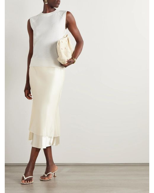 Jonathan Simkhai White Hanson Cashmere Tank