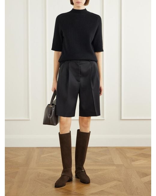 JENNIFER CHAMANDI Brown Thierry Suede Knee-High Boots