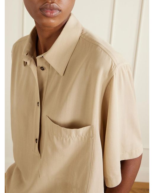 Totême Natural Woven Blouse