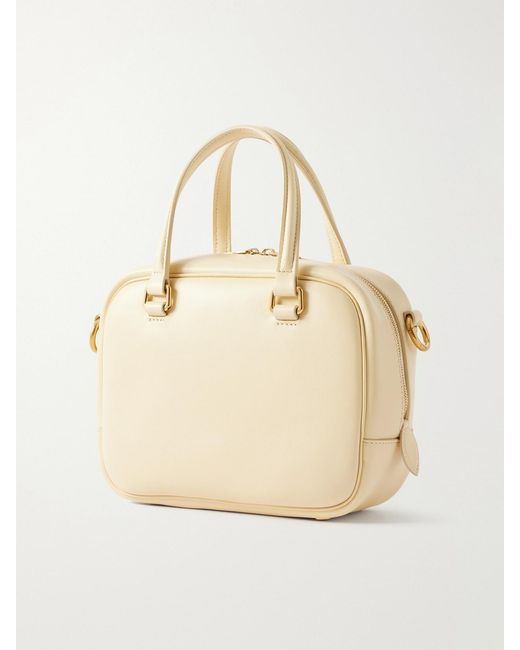 Jil Sander Natural Vision Mini Leather Tote