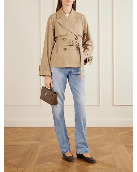 Veronica Beard Natural Lazaro Dickey Twill Jacket