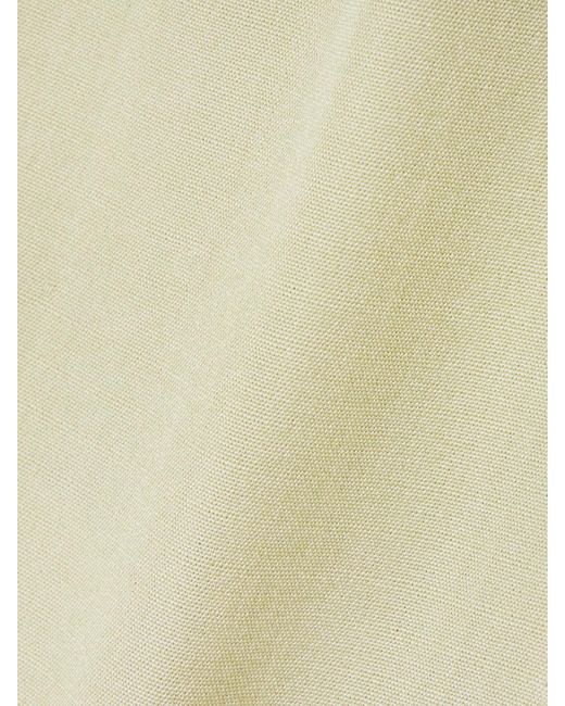 Jil Sander Natural Crepe Shorts