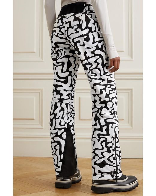 Aztech Mountain White Ed Curtis Team Aztech Printed Padded Ski Pants